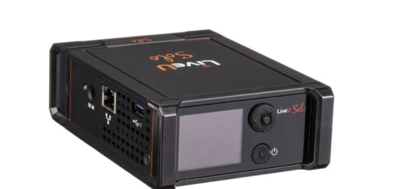 LiveU solo streaming encoder