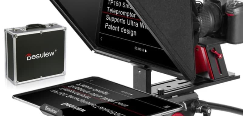 Teleprompter - Desview + iPad